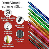 Shisha Mundstück Carbon Aluminium