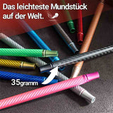 Shisha Mundstück Carbon Aluminium
