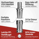 Schlauchadapter 18/8 Schliff