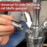 Schlauchadapter 18/8 Schliff