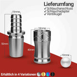 Schlauchadapter 18/8 Schliff