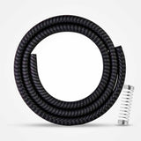 Shisha Silikonschlauch inkl. Knickschutzfeder Carbon