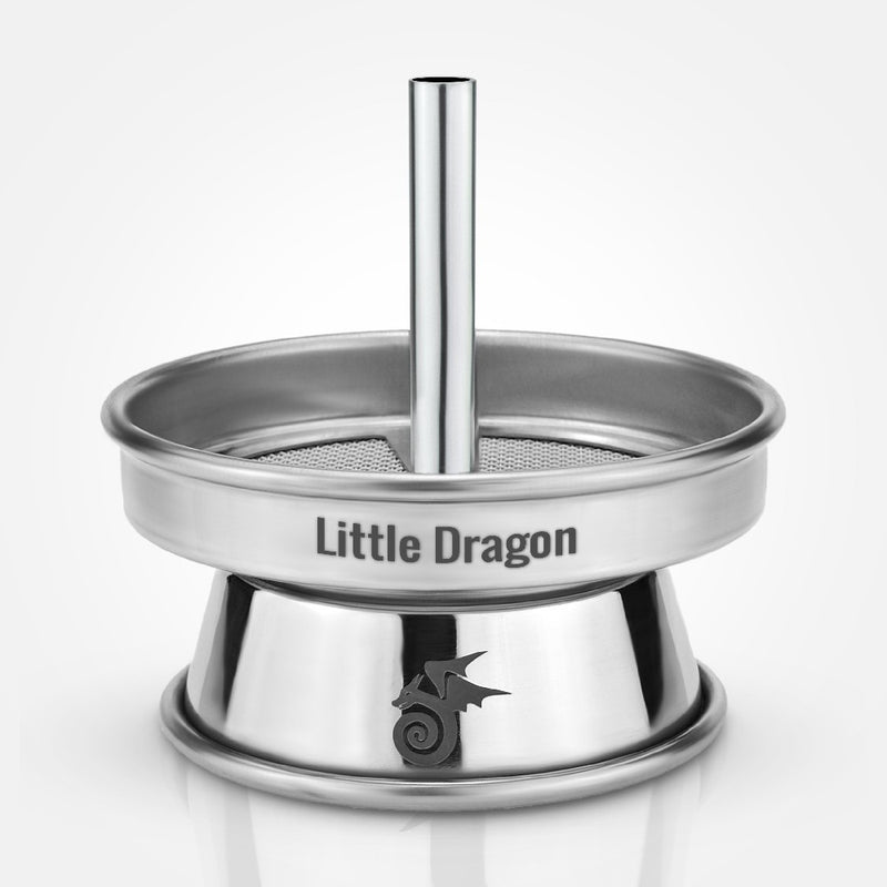 Shisha Mundstück Carbon Edelstahl – Little Dragon Shisha